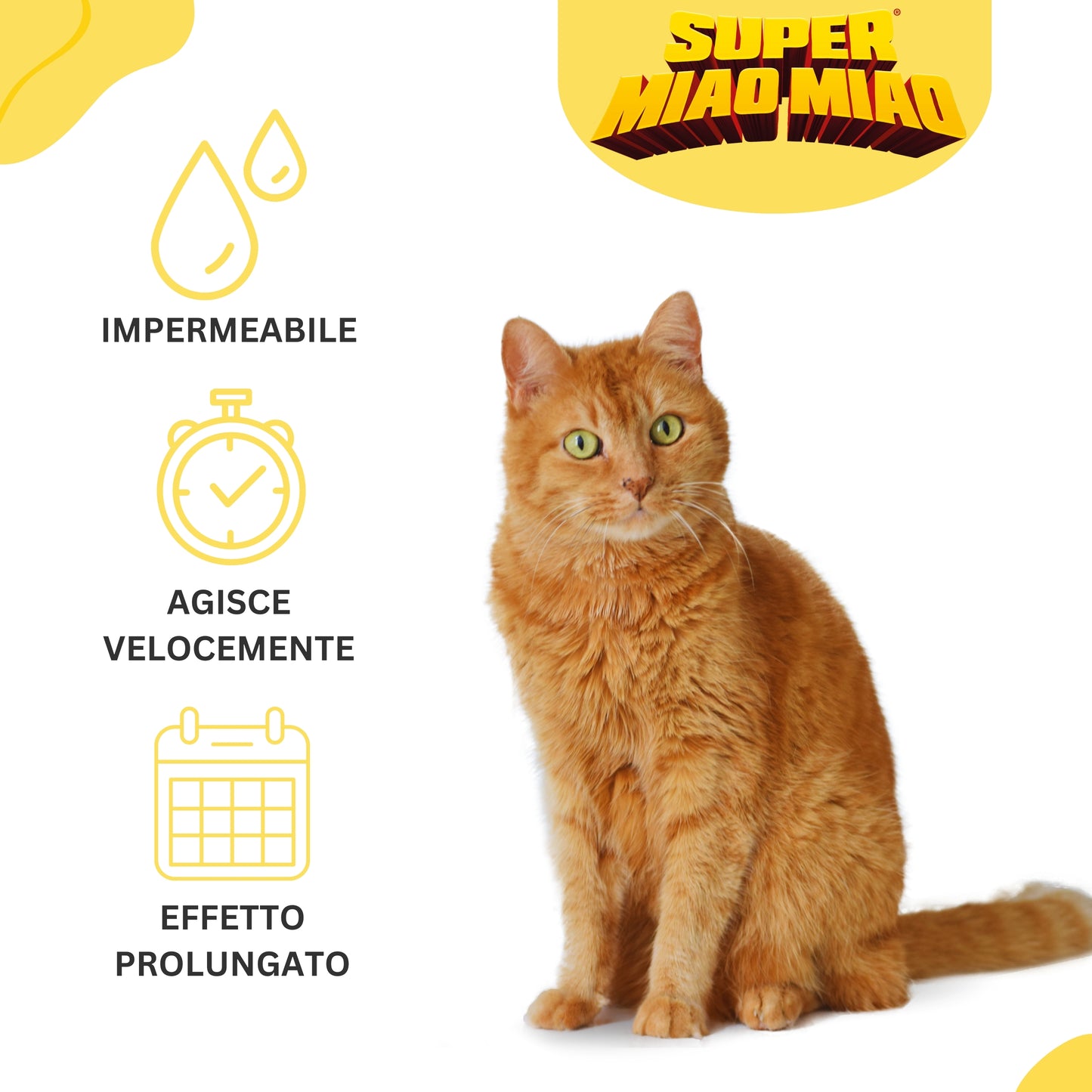 Super Miao Miao Pipette Antiparassitario per Gatti