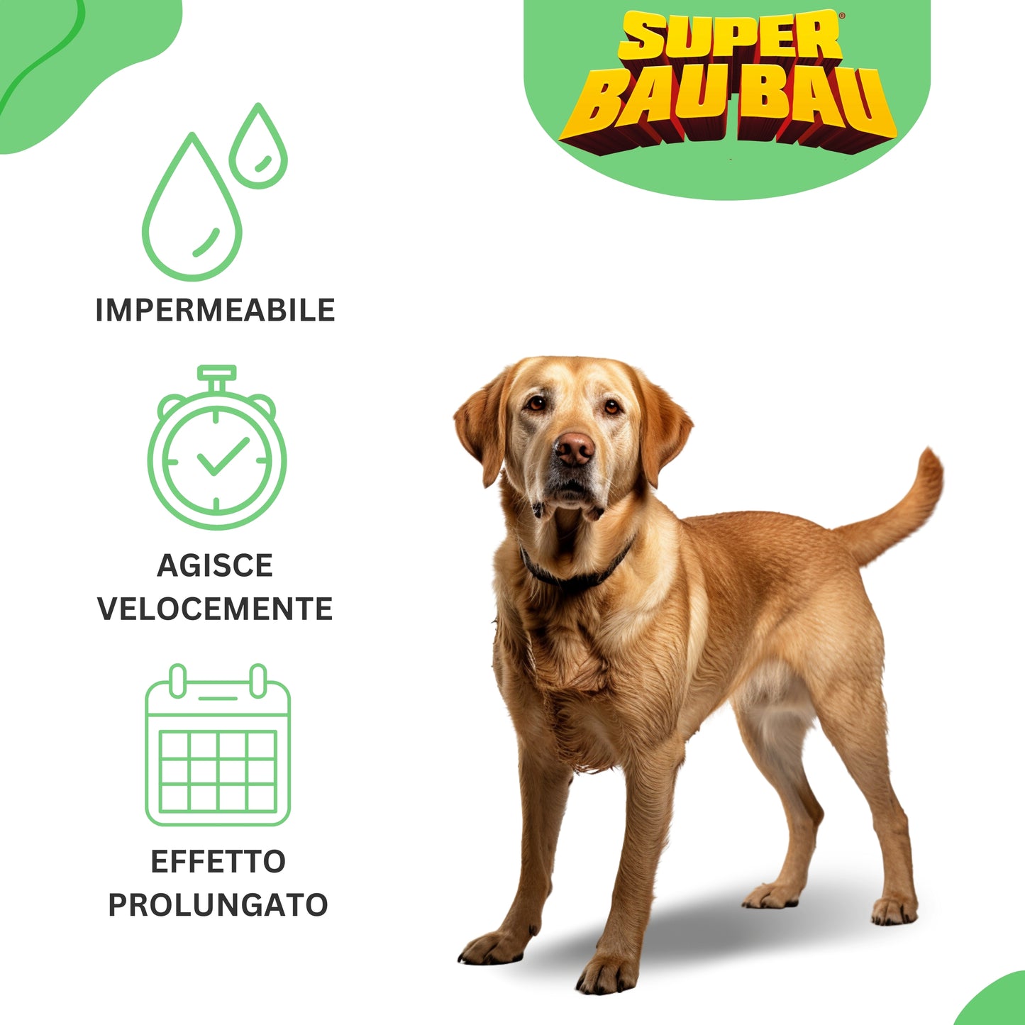 Super Bau Bau Pipette Antiparassitario per Cani
